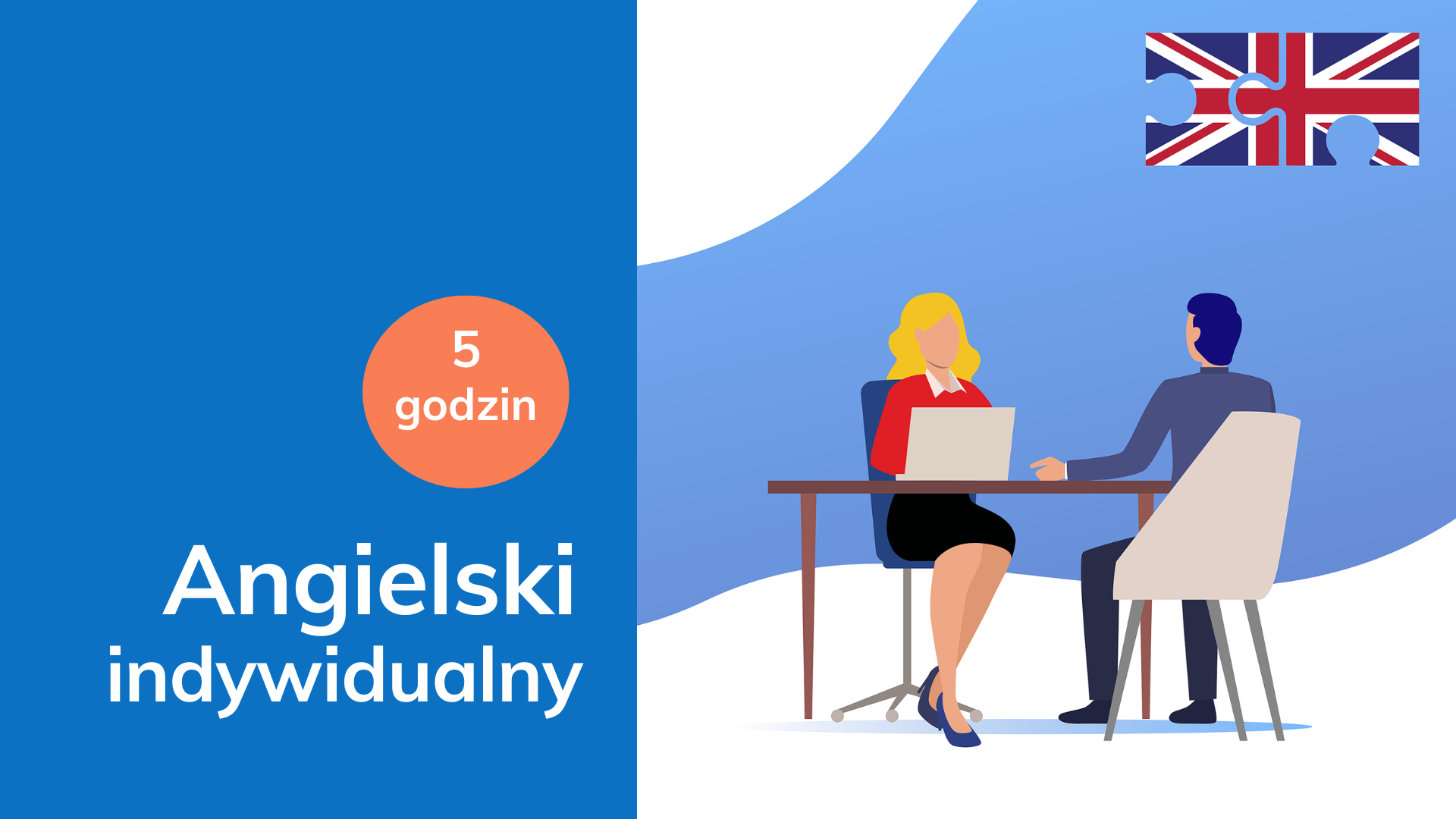 ANGIELSKI kurs indywidualny z lektorem-pakiet 5 godzin